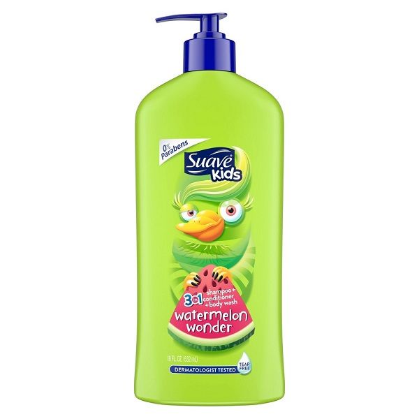 Suave Kids 3 in 1 Watermelon Wonder 532ml