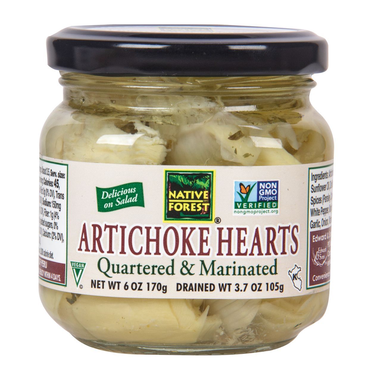 Native Forest's Artichoke Hearts 170g