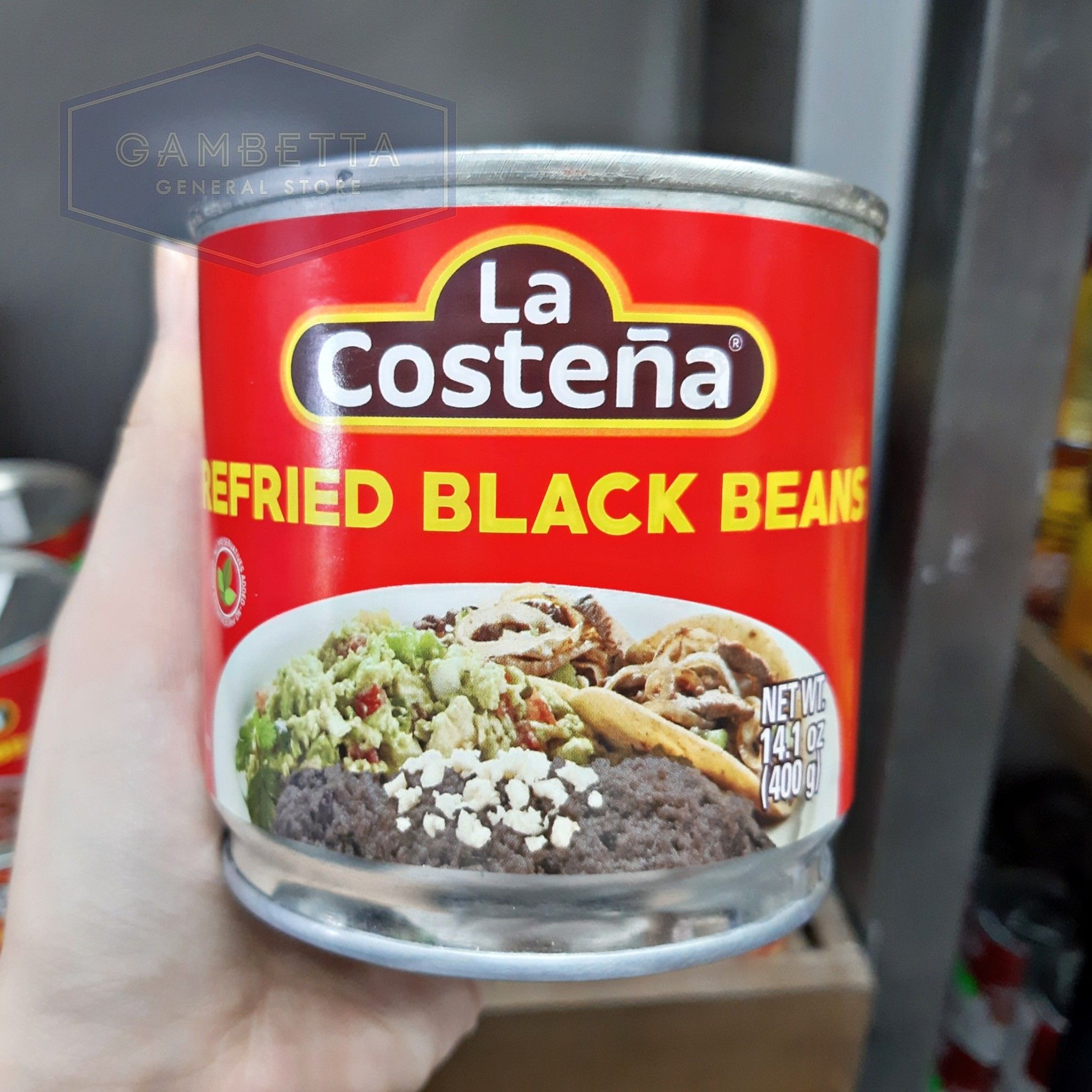 La Costena RefriedBlack Beans 400g