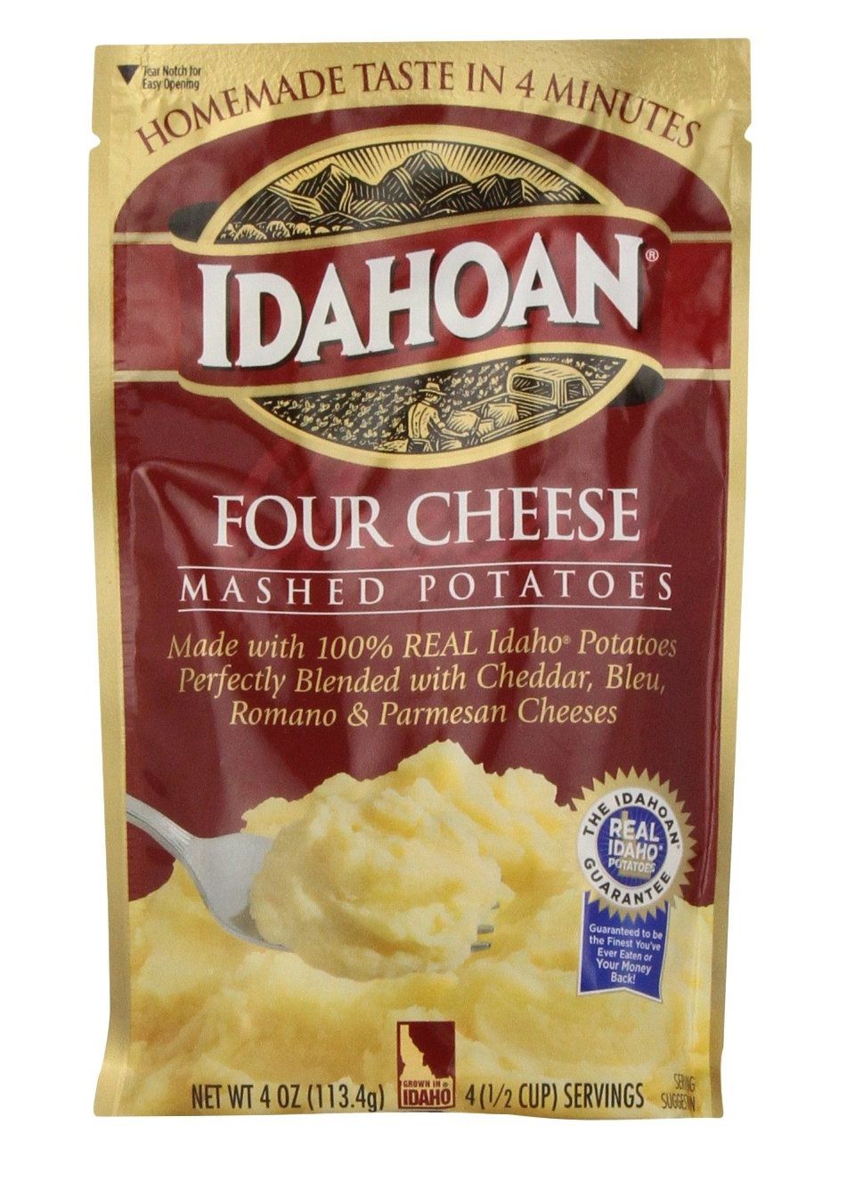 Idahoan Four Cheese Mashed Potatoes 4oz