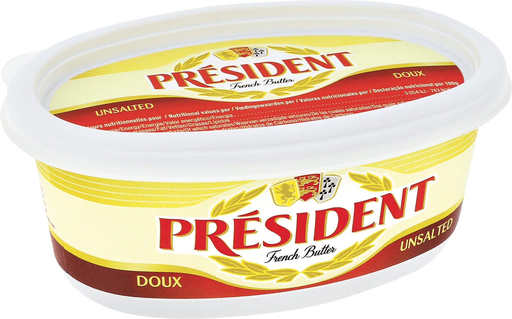 President Bơ Lạt Hộp 250g