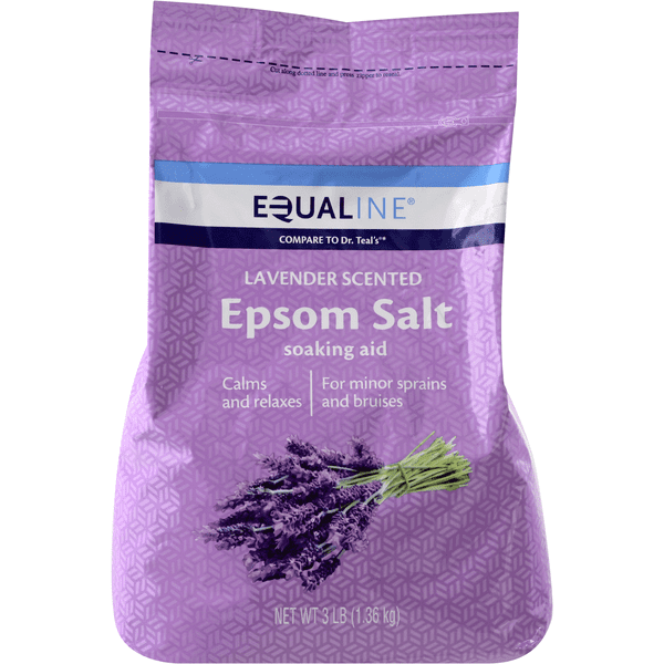 Equaline Lavender Scented Epsom Salt 1.36kg