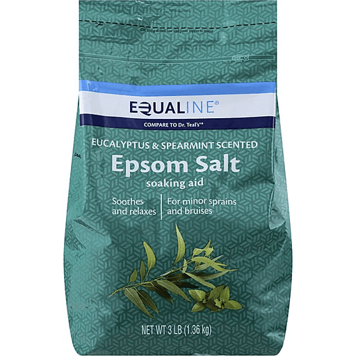 Equaline Eucalyptus and Spearmint Scented Epsom Salt 1.36kg