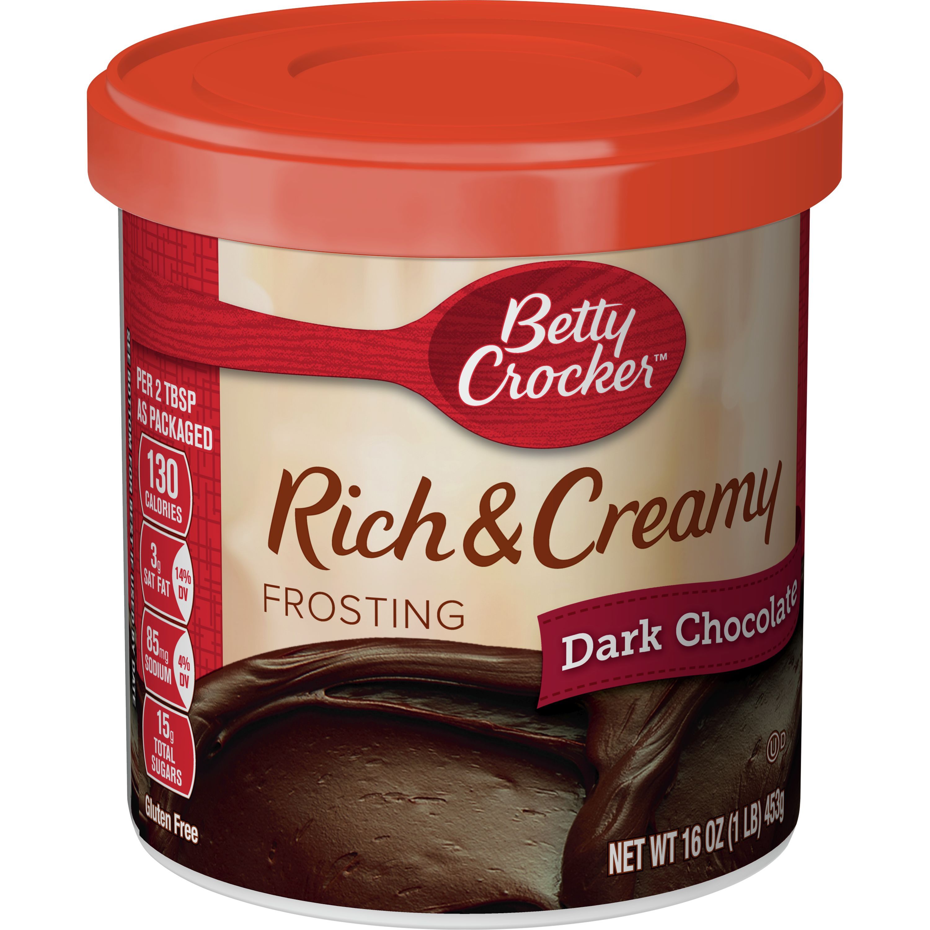 Betty Crocker Rich and Creamy Dark Chocolate Frosting 453g