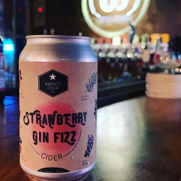 Hanoi Cider Co Strawberry Gin Fizz Cider 330ml