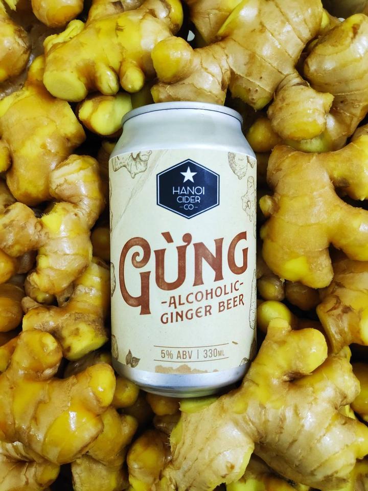 Hanoi Cider Co Alcoholic Ginger Beer 330ml