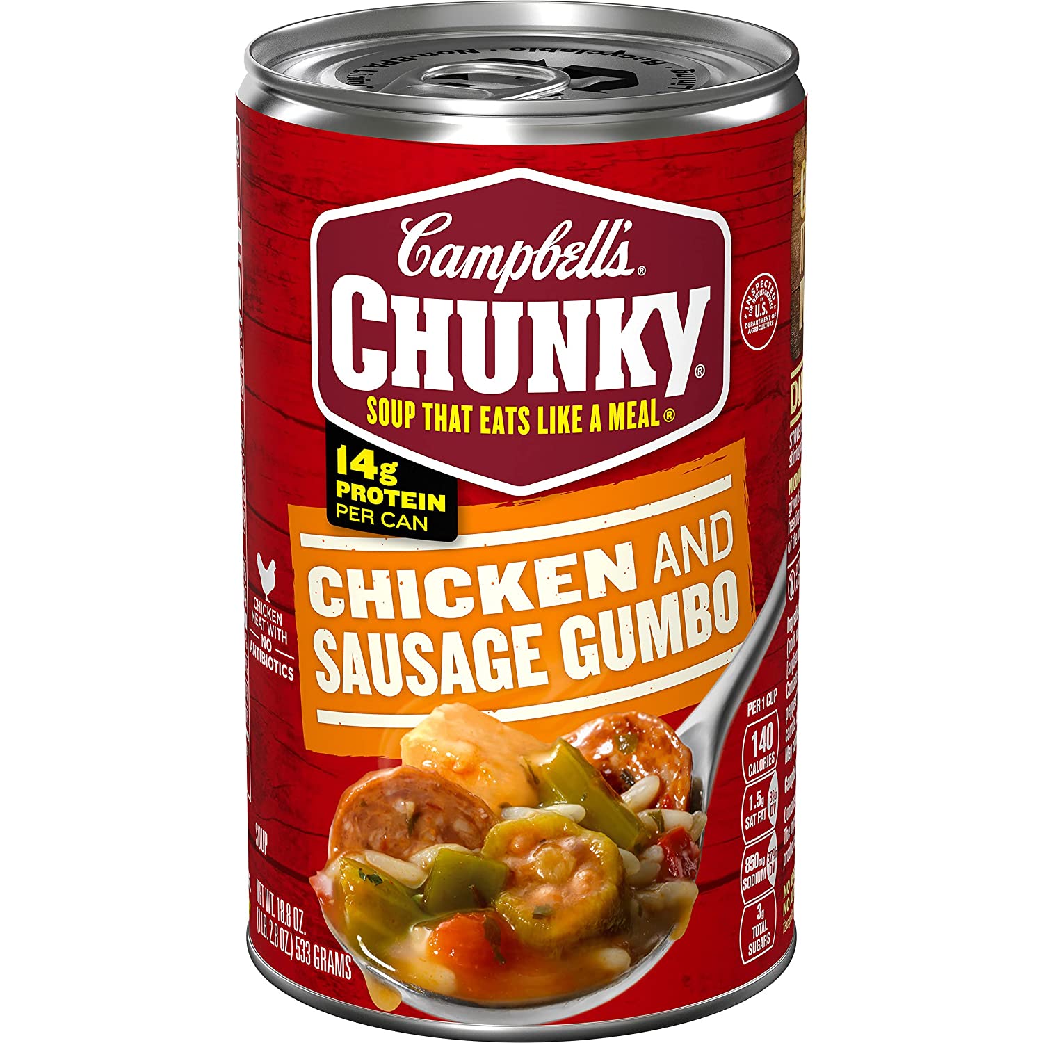 Campbell's Chunky Chicken and Sausage Gumbo 533gr