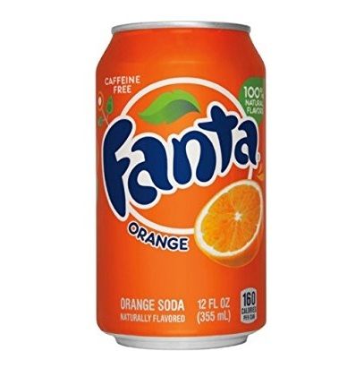 Fanta Orange Soda USA 355ml