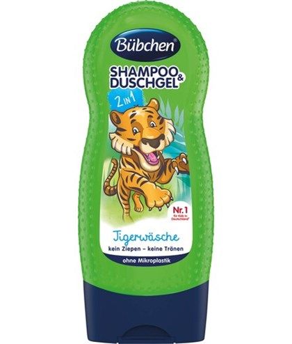 Bubchen 2 in 1 Tắm Gội Cho bé Tiger 230ml