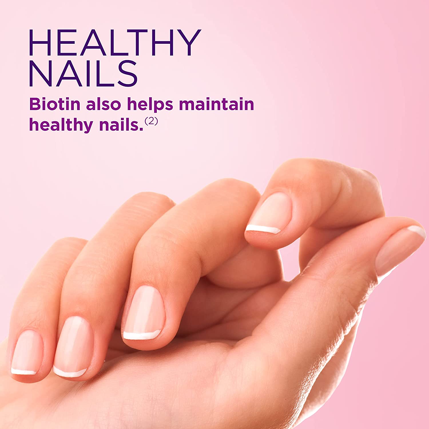 Nature's Bounty Hair Skin and Nail Vitamins With Biotin, Gummies 80 Ct