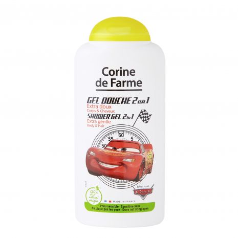 Corine De Farme Sữa Tắm Cho Bé Shower Gel 2 in 1 Cars 250ml