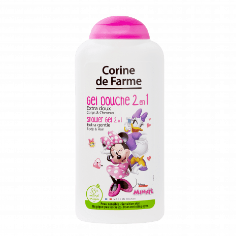 Corine De Farme Sữa Tắm Cho Bé Shower Gel 2 in 1 Minnie 250ml