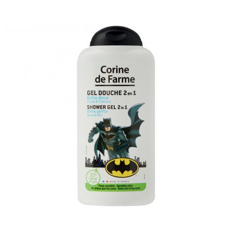 Corine De Farme Sữa Tắm Cho Bé Shower Gel 2 in 1 Batman 250ml