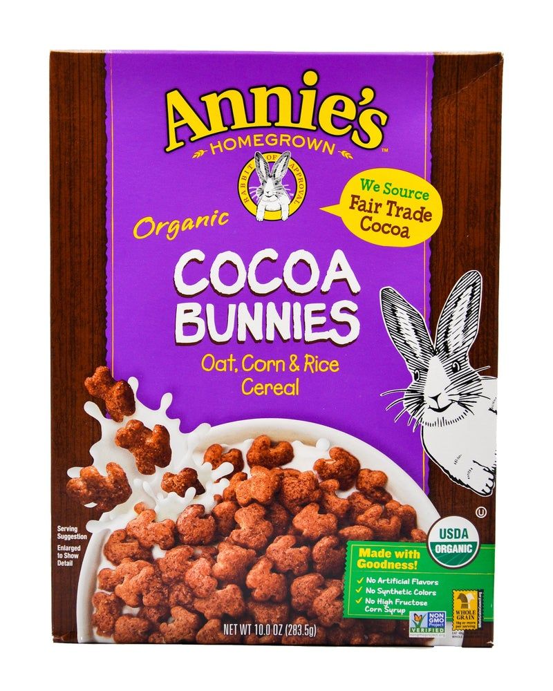 Annie's Organic Cocoa Bunnies Cereals 10oz