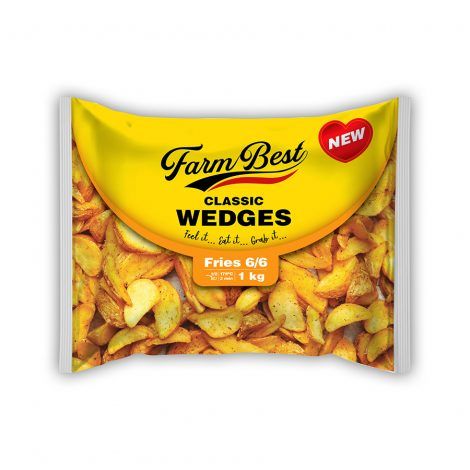 Farm Best Classic Wedges Khoai tây cắt múi đông lạnh 1kg