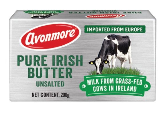 Pure Irish Butter Unsalted Bơ Lạt Avonmore 200gram