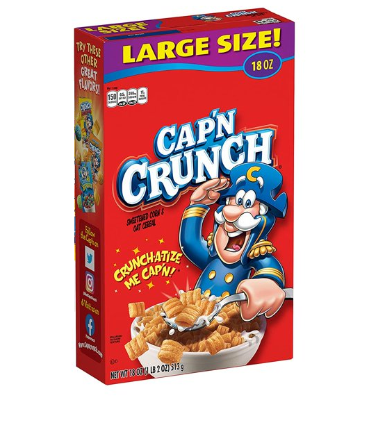 Captain Crunch Original Large Size 513g