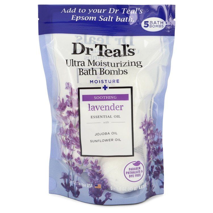 Dr Teal's Ultra Moisturizing Bath Bombs 5 bath boms