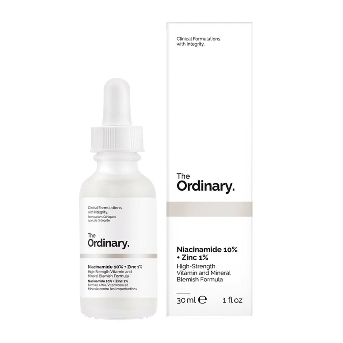 The Ordinary Niacinamide 10% + Zinc 1% Oil Control Serum 30ml