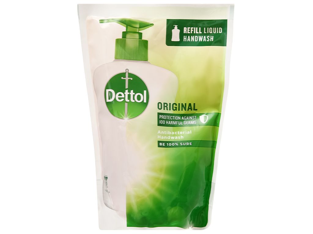 Dettol Nước Rửa Tay Diệt Khuẩn Dạng Túi 225g