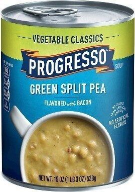 Progresso Green Split Pea Flavored with Bacon 538g