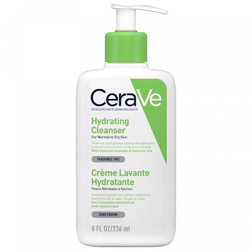 Sữa Rửa Mặt Cerave Hydrating Cleanser For Normal To Dry Skin 236ml