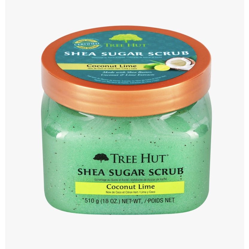 Tree Hut Tẩy Da Chết Coco Lime Shea Sugar Scrub 510g