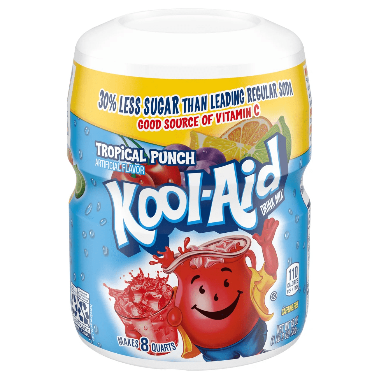 Kool Aid Drink Mix Bột Trái Cây Tropical Punch 538g