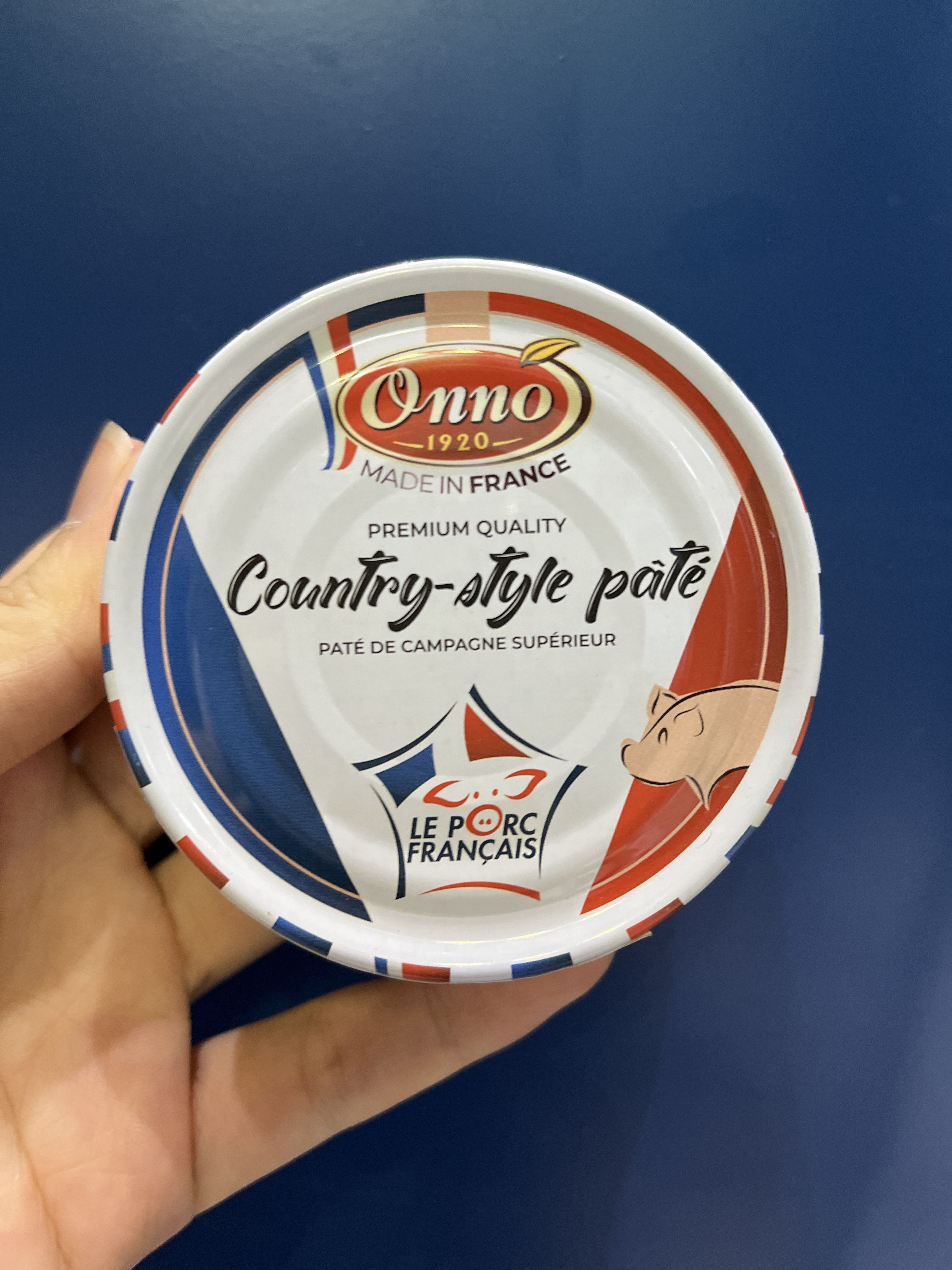 Onno Country Style Pate - Pate Gan Lợn Kiểu Đồng Quê  80g