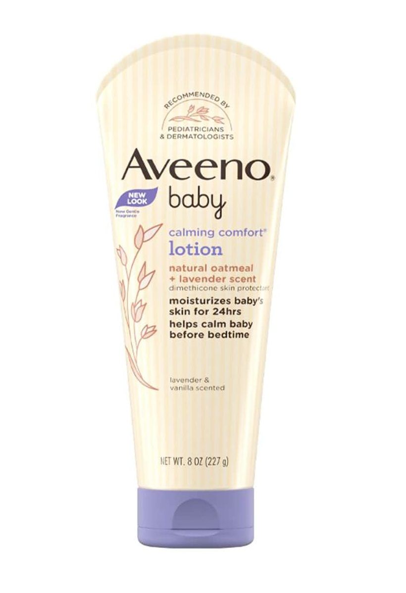 Aveeno Baby Calming Comfort lotion Natural Oatmeal Lavender Scent 227g