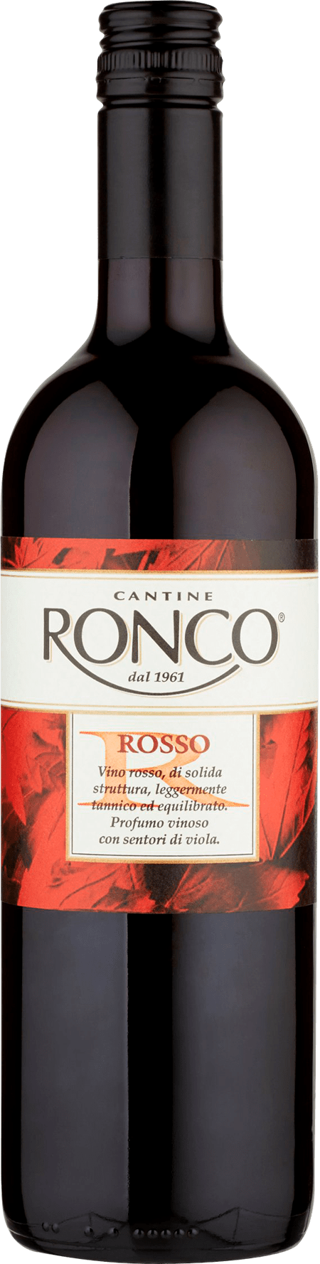 Rượu Vang Đỏ Cantine Ronco Vino Rosso D'Italia 750ml