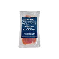 Simonini Thịt Lợn Muối Prosciutto Crudo Stagionato Sliced 80g