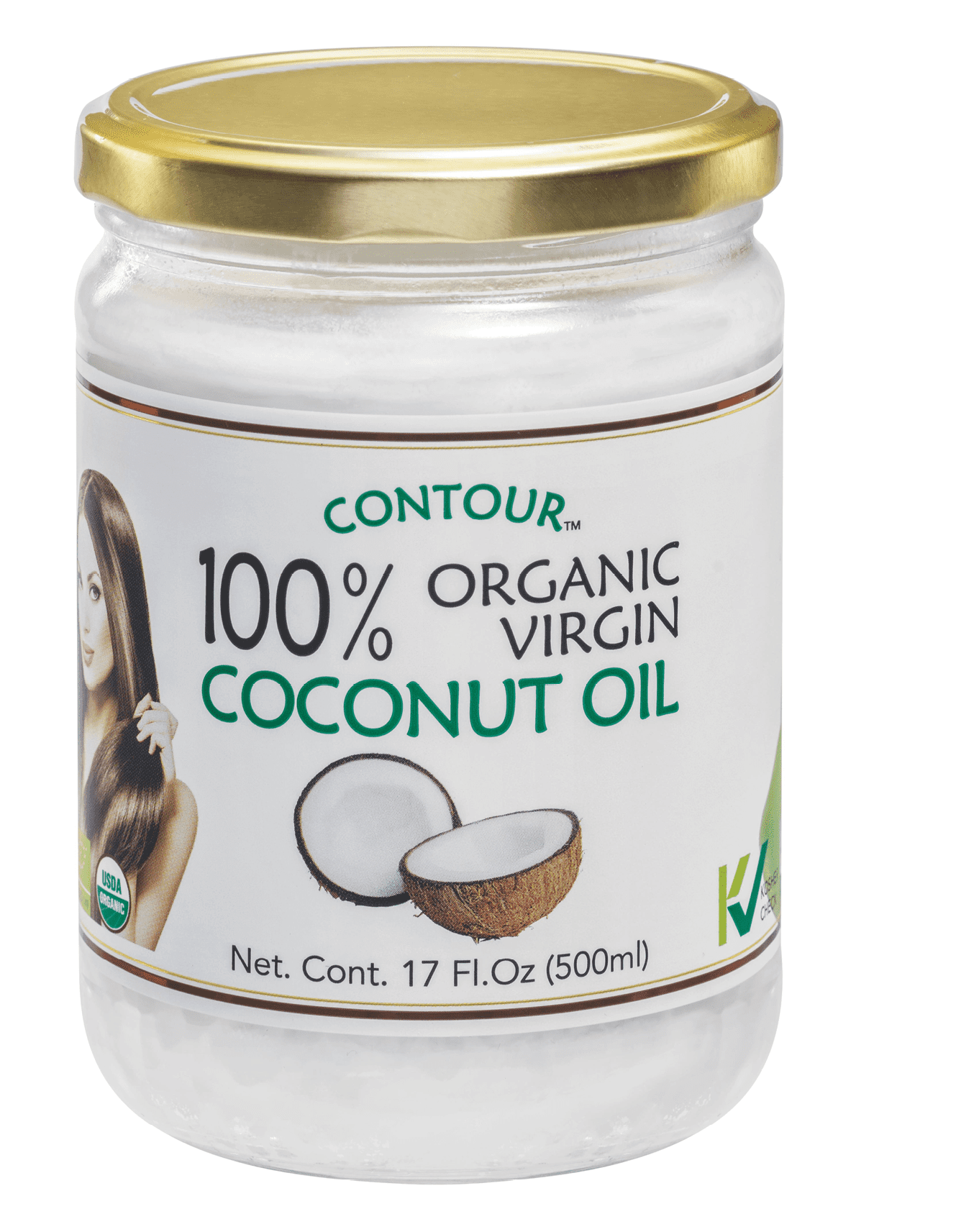 Contour Dầu Dừa Nguyên Chất 100% Organic Virgin Coconut Oil 500ml