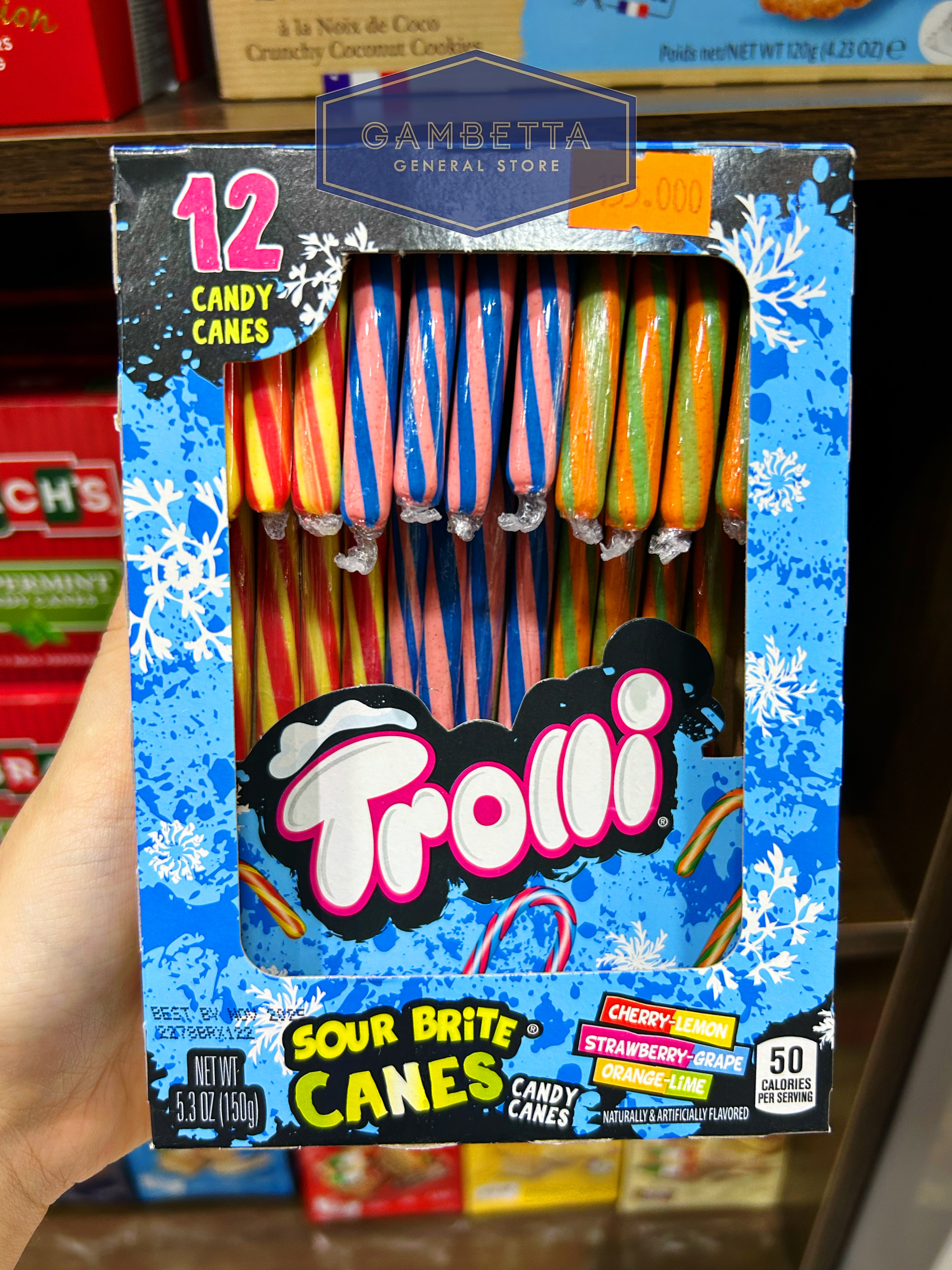 Trolli Sour Brite Canes 12 Candy Canes