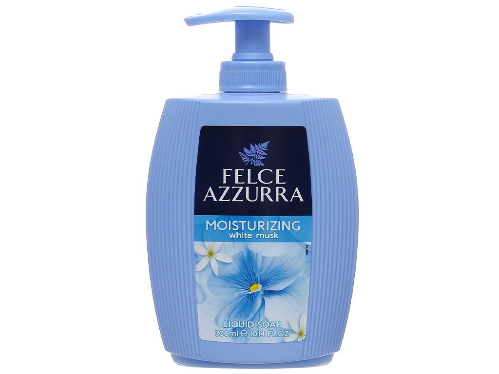 Felce Azzurra Nước Rửa Tay Xạ Hương Trắng Moisturizing White Musk Hand soap 300ml