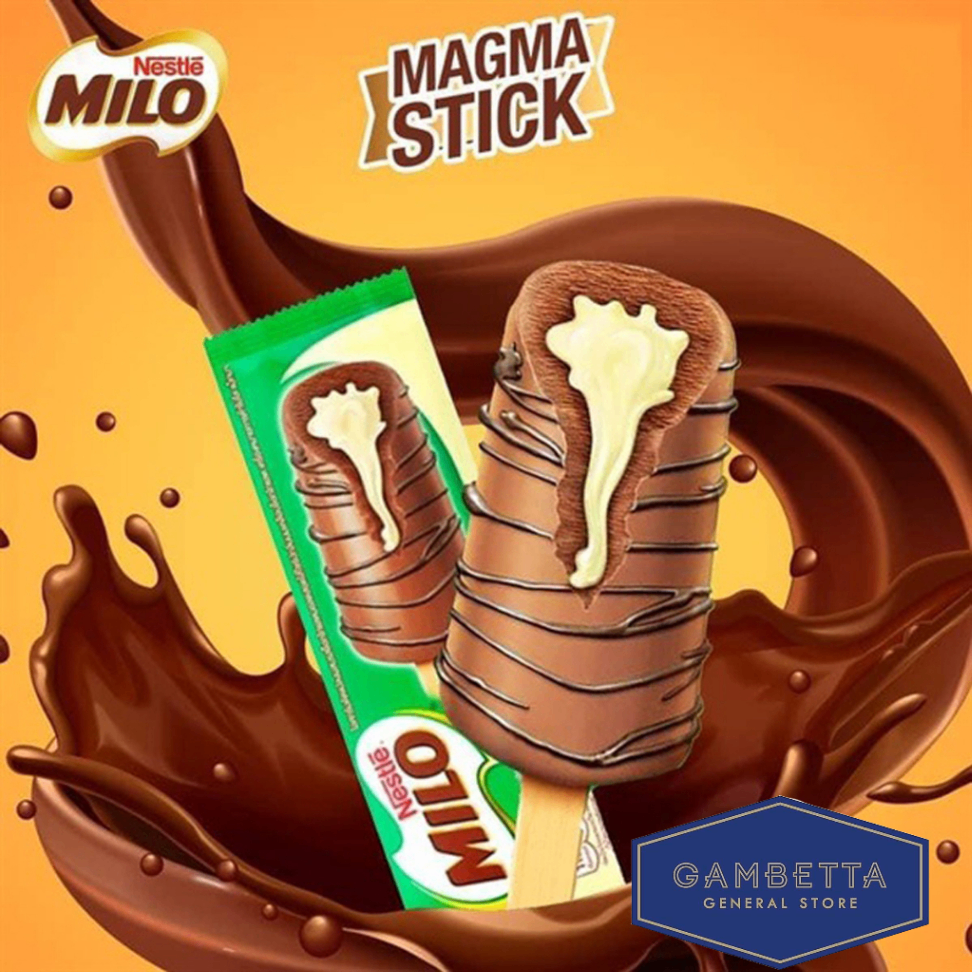 Kem Que Milo Nhân Sữa Phủ Socola Magma Ice Cream Stick