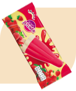 Kem Que Thạch Hương Dâu Thái Jetliner Strawberry Ice Cream Stick 55g