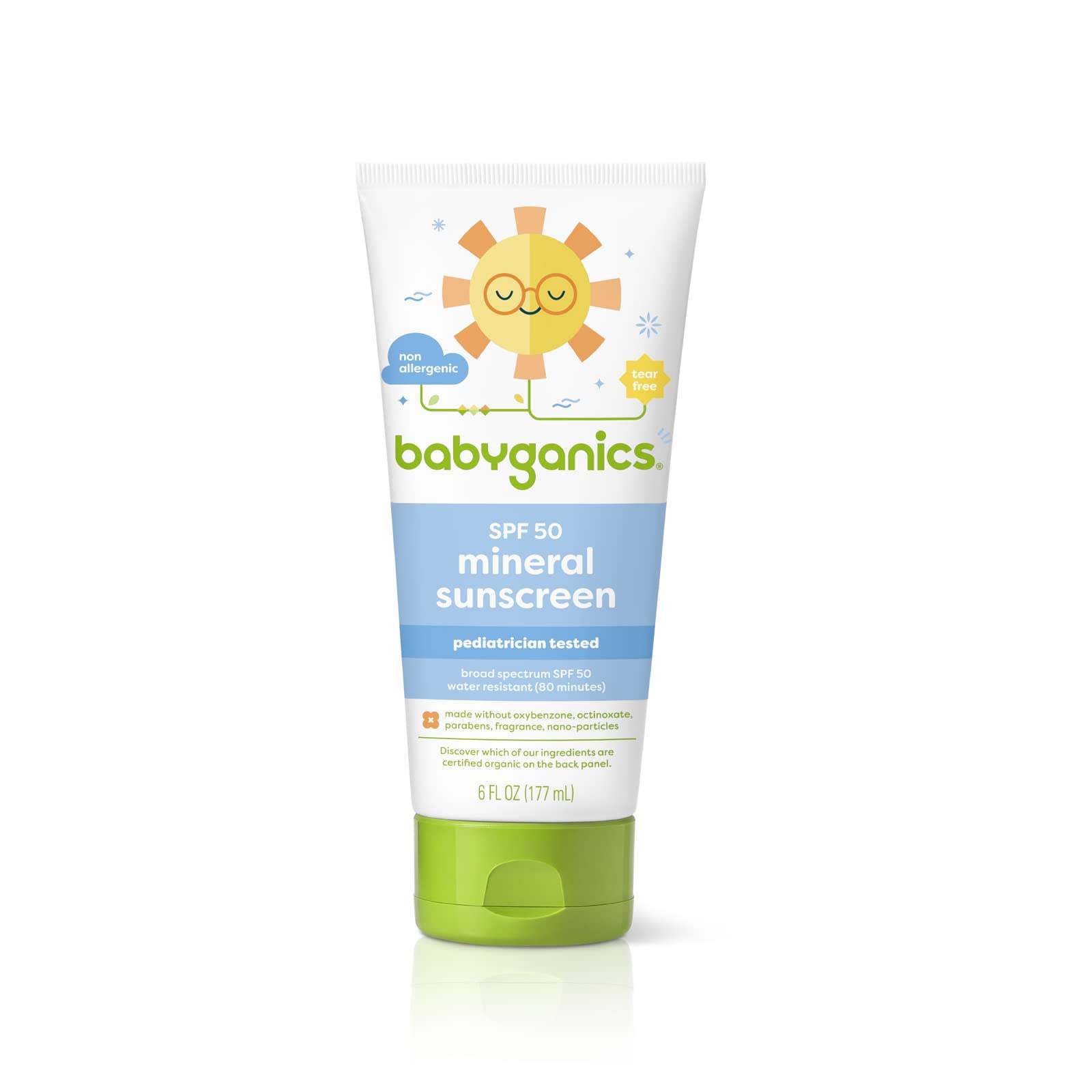 Babyganics Kids Sunscreen from 6 months SPF50 59ml