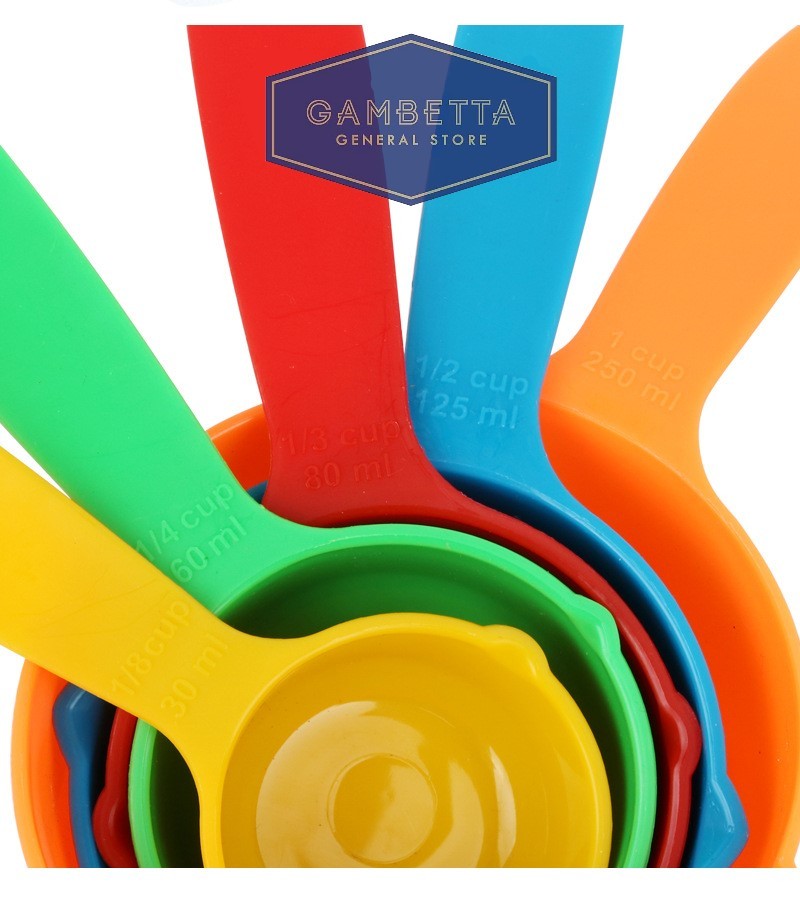 Plastic Measuring Cups 5pcs