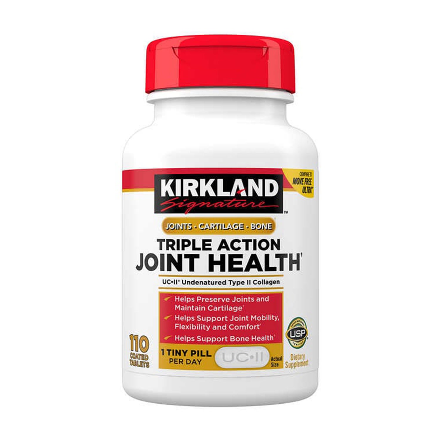 Kirkland Signature Triple Action Joint Health 110 Day Supply