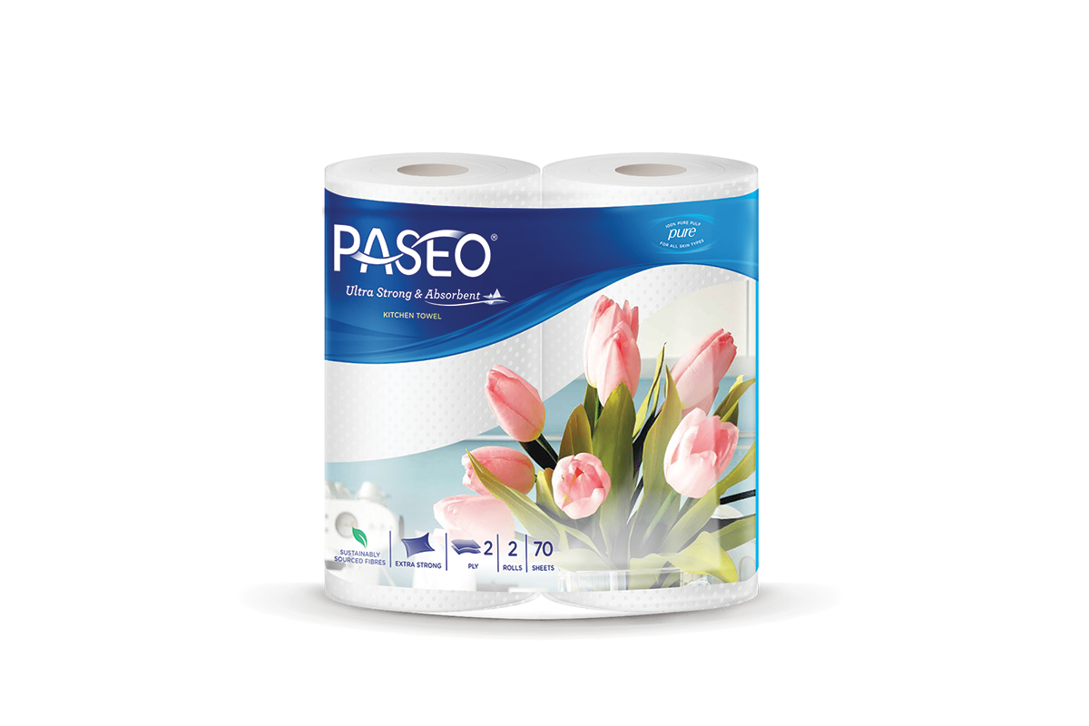 Paseo Household Towel 2 Rolls