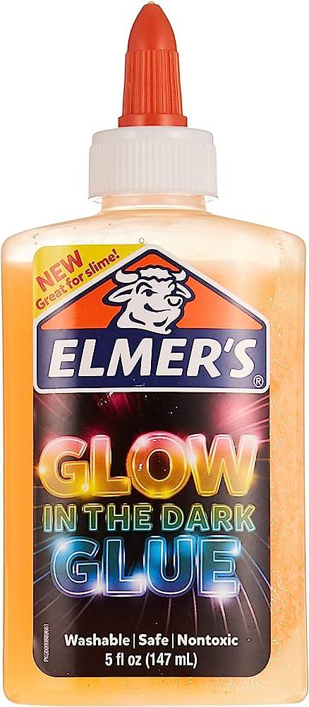 Elmer's Glow In The Dark Orange 147ml