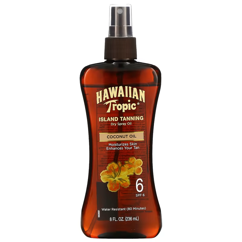 Hawaiian Tropic Dry Spray Coconut Oil SPF 6 236ml