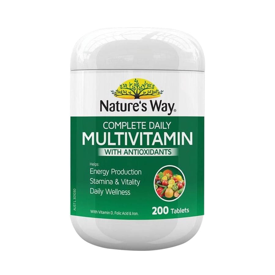 Nature's Way Complete Daily Multivitamin With Antioxidants 200 Tablets