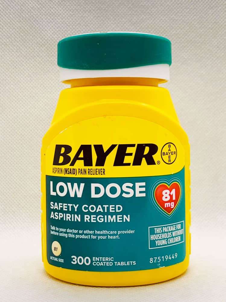 Bayer Aspirin Pain Reliever 300 Enteric Coated Tablets