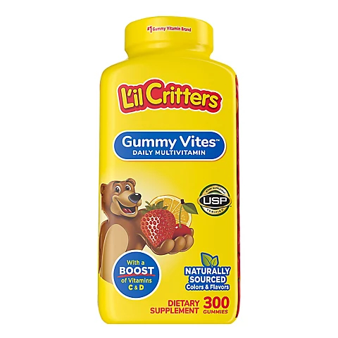 Lil Critters Gummy Vites Daily Multivitamin 300 Gummies