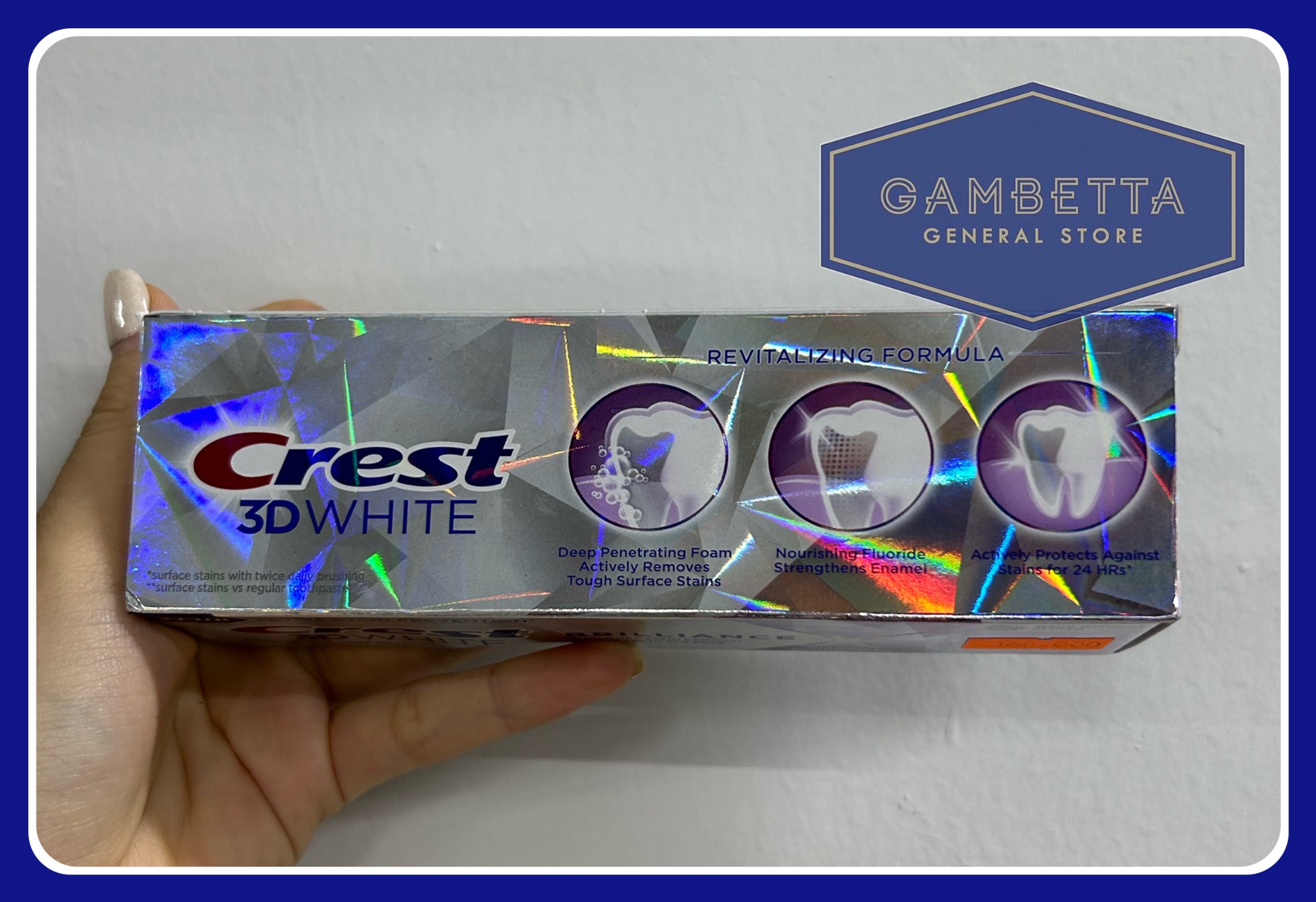 Crest 3D White Brilliance Vibrant Peppermint 99g