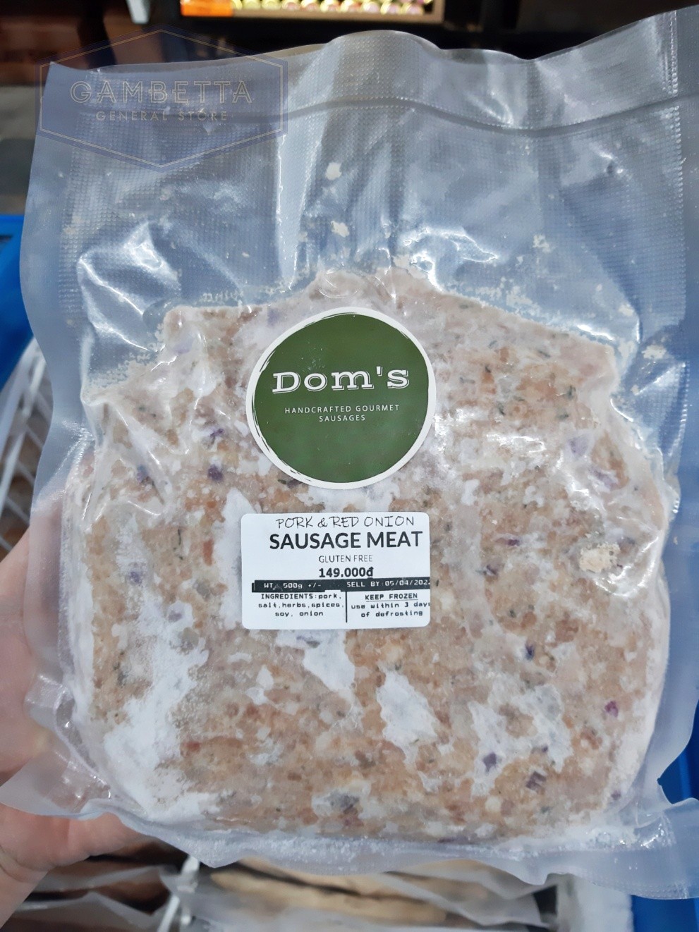 Dom's Loose Sausage Meat 500g