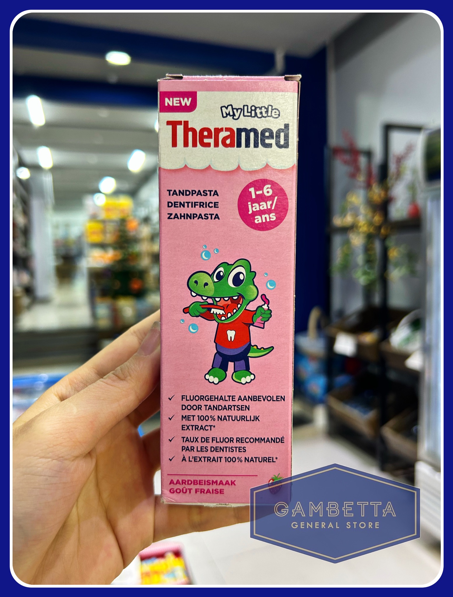 My Little Theramed Kem đánh Răng cho bé từ 1-6 tuổi 50ml