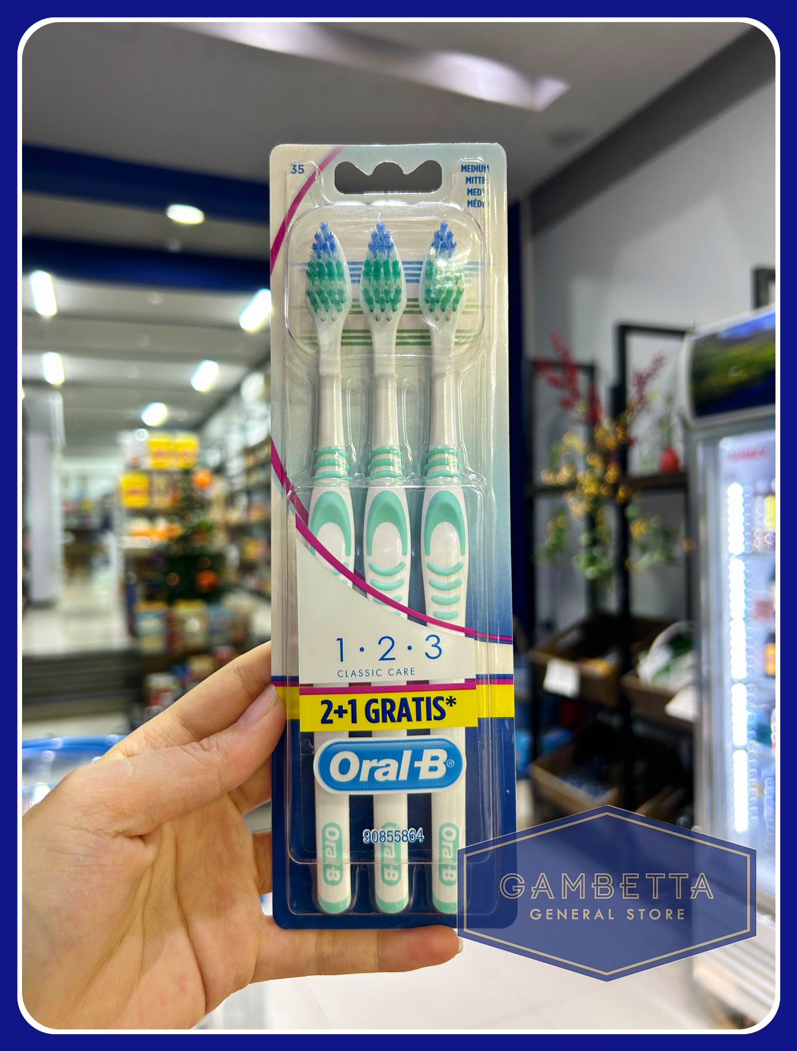 Oral B Set 3 Bàn Chải Medium